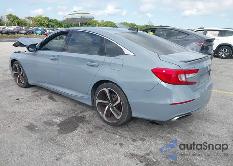 2022 Honda Accord Sport из США, поврежденный, VIN 1HGCV1F30NA084376